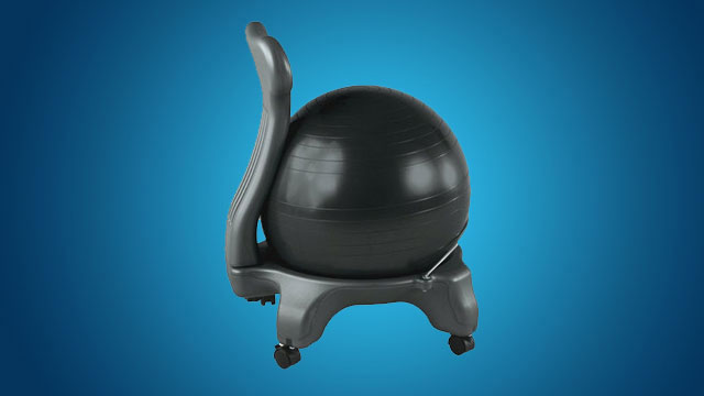 ball yoga